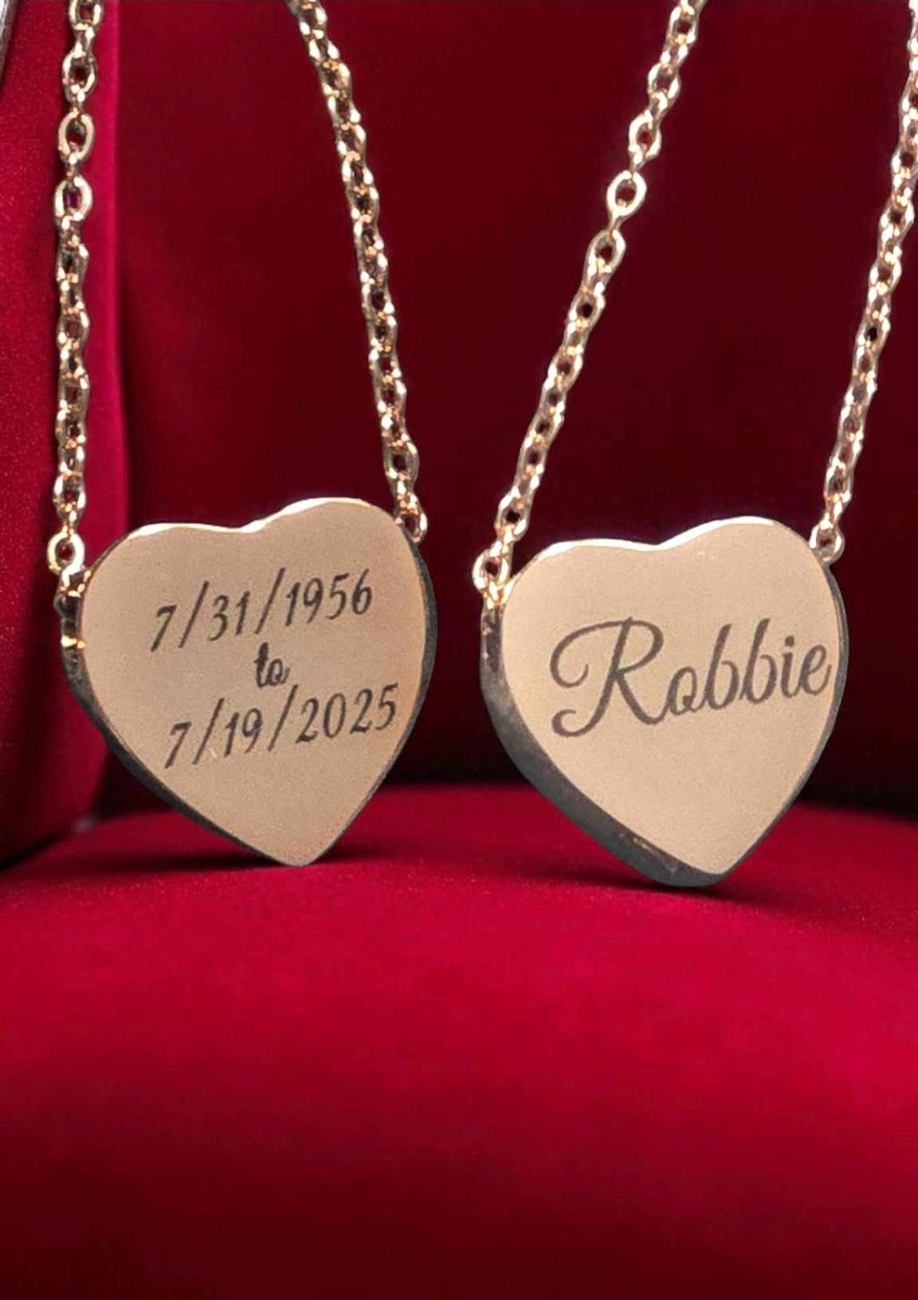Engraved Stainless Steel Urn Necklaces